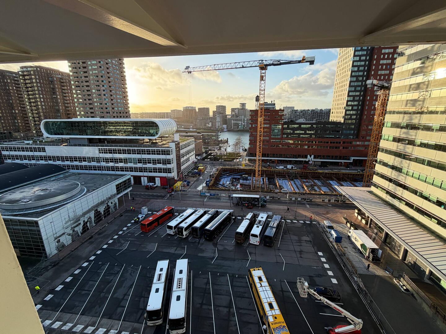 Ankunft in Rotterdam