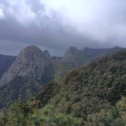 Wolken über den Los Roques