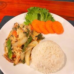 Crab Meat mit Pfeffer