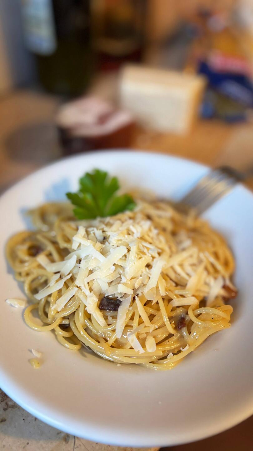 Köstliche Carbonara
