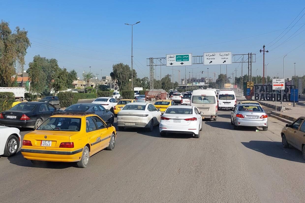Verkehr in Bagdad