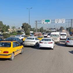 Verkehr in Bagdad