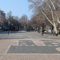 Promenade with Slovakian coat of arms