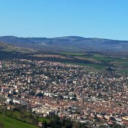 Blick auf Millau