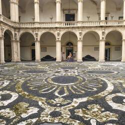 Innenhof Palazzo Museo dei Saperi e delle Mirabila Siciliane