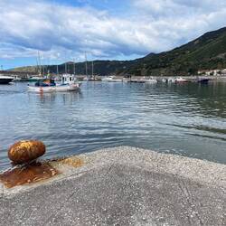 doch zuerst geht's in die Marina