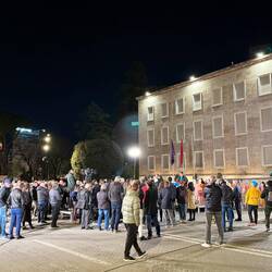 Manifestation politique