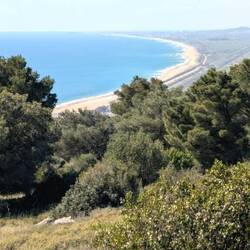 Blick auf den Strand