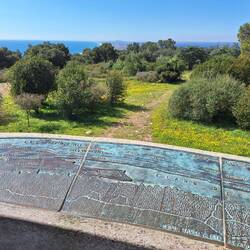 Orientierungstafel von 1982