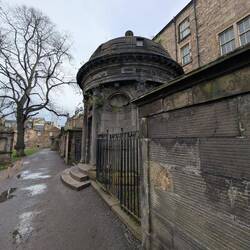 Trostlos wie ein Friedhof. Hier: Greyfriars Kirkyard.