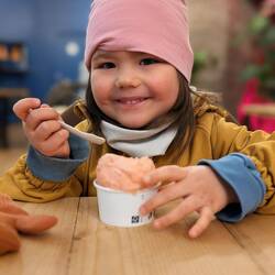 ... EIS ESSEN! 30 Minuten des wortlosen und absoluten Genusses.