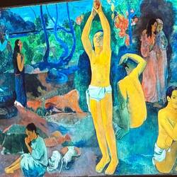 His last painting ...quite LARGE