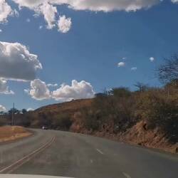 So trocken, fährt von Managua nach Ocotal