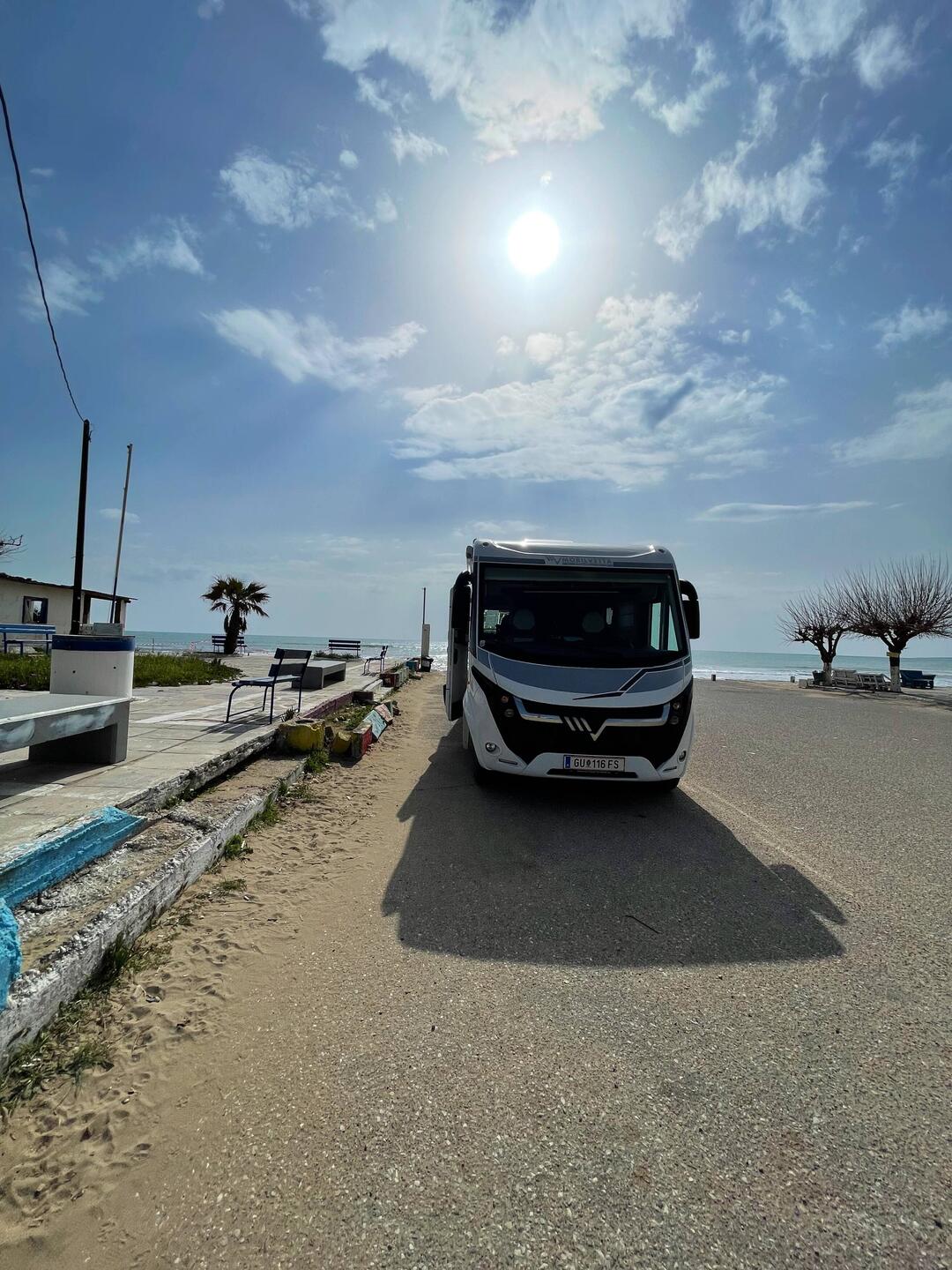 Neuer Tag neuer Platz 🚐