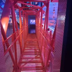 Die Rampe die Sie zur Kapsel laufen mußten.