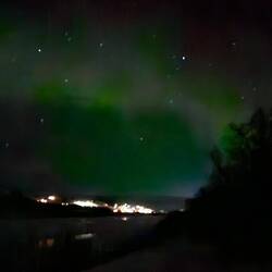 Ganz schwach, aber trotzdem schön.