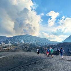 Am dampfenden Bromo