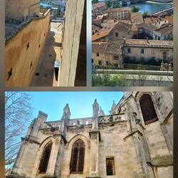 Die Kathedrale thront über der Stadt