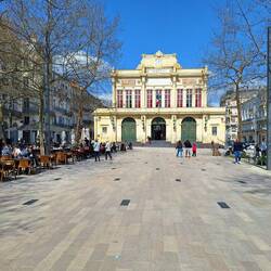 Allée Paul-Riquet mit Blick auf das Theater