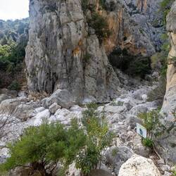 Angekommen an der Schlucht