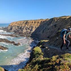Heute mit etwas sportlicheren Abschnitten. Dafür wenig tiefer Sand, hehe 😊