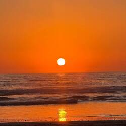 Sonnenuntergang am Strand 😍