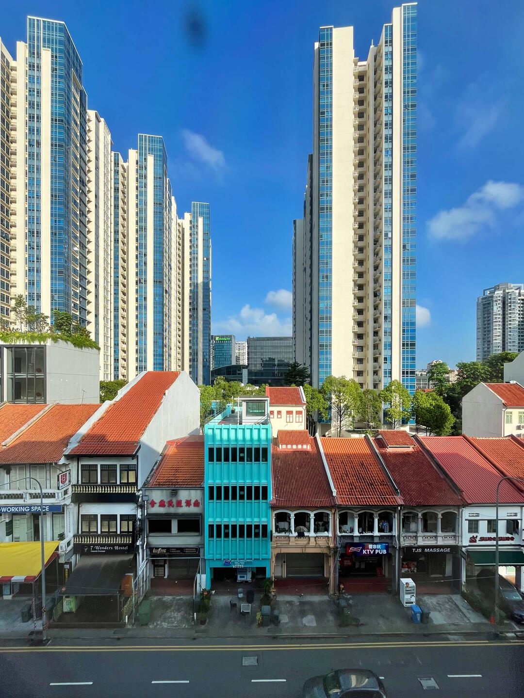 Blick aus dem Hotelfenster / View from the Hotel