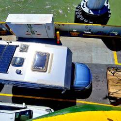 Fähre von Galeston Island