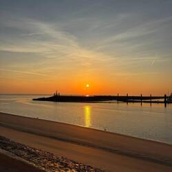 Sonnenaufgang am Meer