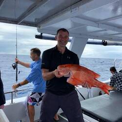 Enjoyed ocean fishing