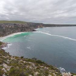 Bucht beim Weirs Lookout