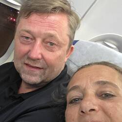 Im Flieger nach Bangkok