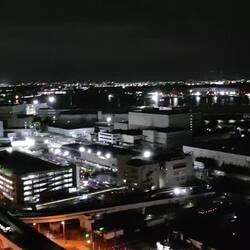 Blick aus dem Hotelzimmer (20. Stock).