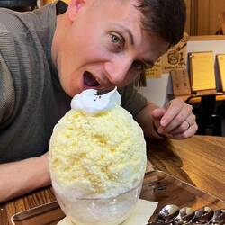 Granita con ghiaccio giapponese