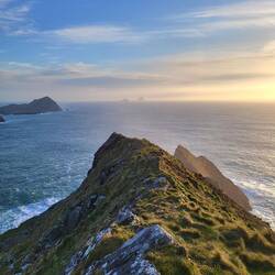 Ausblick auf die Skellig Inseln