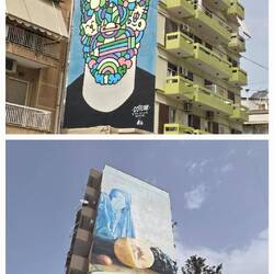 Zwei von vielen Haus-Malereien 😃