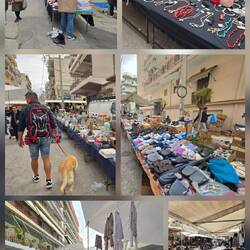 Der Wochenmarkt in Patras .... riesengroße Auswahl 👌😍