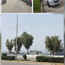 In Patras angekommen und einen super Parkplatz gefunden 👏🤩