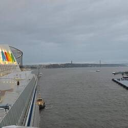 Liegeplatz in Lissabon