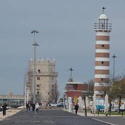 Blick zum Turm von Belem