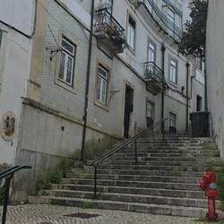 Viele Treppen überall