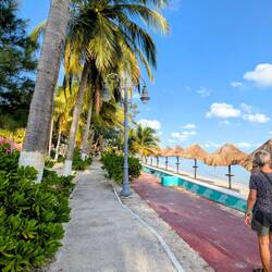 Die Promenade vor der Haustür