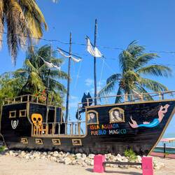 Isla Aguada war bis zum Jahr 1762 ein Piratennest