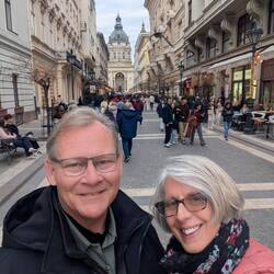 Pedestrian zone in front of St. Stephens.