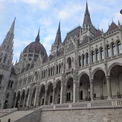 Parliament (usually more iconic when it's lit.)