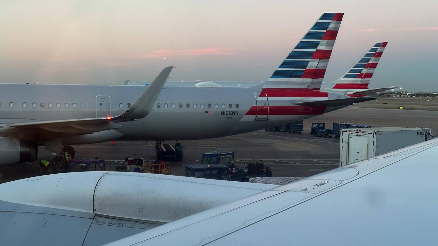 Departure from Dallas DFW Airport