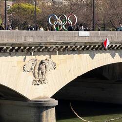 Die olympischen Ringe