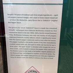 The same family has been making Tabasco since the 1860s