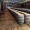 Tabasco in the barrels. Age for three years with salt on top of the barrel.