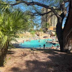 We did not join in the family pool